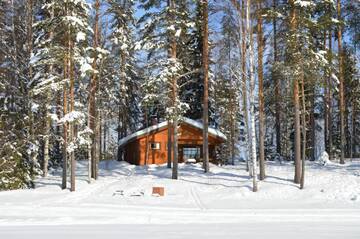 Фото номера Коттедж с 2 спальнями Дома для отпуска Rinnepelto Holiday Cottages г. Тахковуори 6