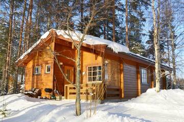 Фото номера Дом с 2 спальнями и видом на озеро Дома для отпуска Rinnepelto Holiday Cottages г. Тахковуори 6