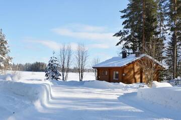 Фото номера Коттедж с 1 спальней и сауной Дома для отпуска Rinnepelto Holiday Cottages г. Тахковуори 5