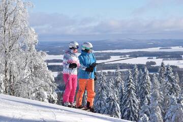 Фото номера Вилла с 4 спальнями и сауной (для 8 взрослых) Курортные отели Tahko Golden Resort г. Тахковуори 21