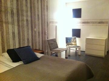 Фото номера Двухместный номер с 2 отдельными кроватями и окном Отель Ukko Hotel г. Тахковуори 8